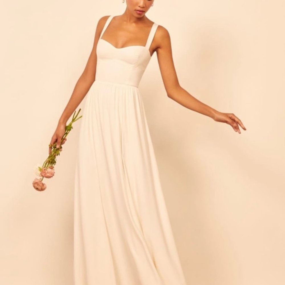 Reformation Hollyhock Wedding Dress, size 4